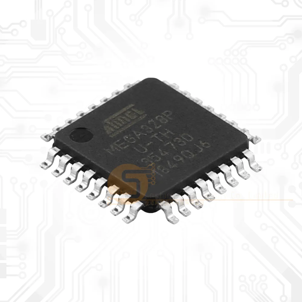 ATMEGA328 Original ATMEGA328P-AU QFP-32 ATMEGA328 Chip ATMEGA328PAU AVR series microcontroller flash IC chips electrical compont supplier