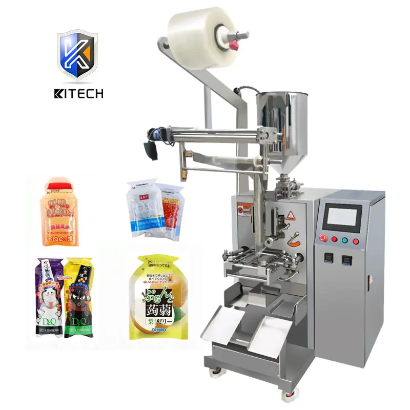 KL-160 Irregular Shape Pouch Sachet Fruits Jelly From Fill Seal Packing Machine with Automatic