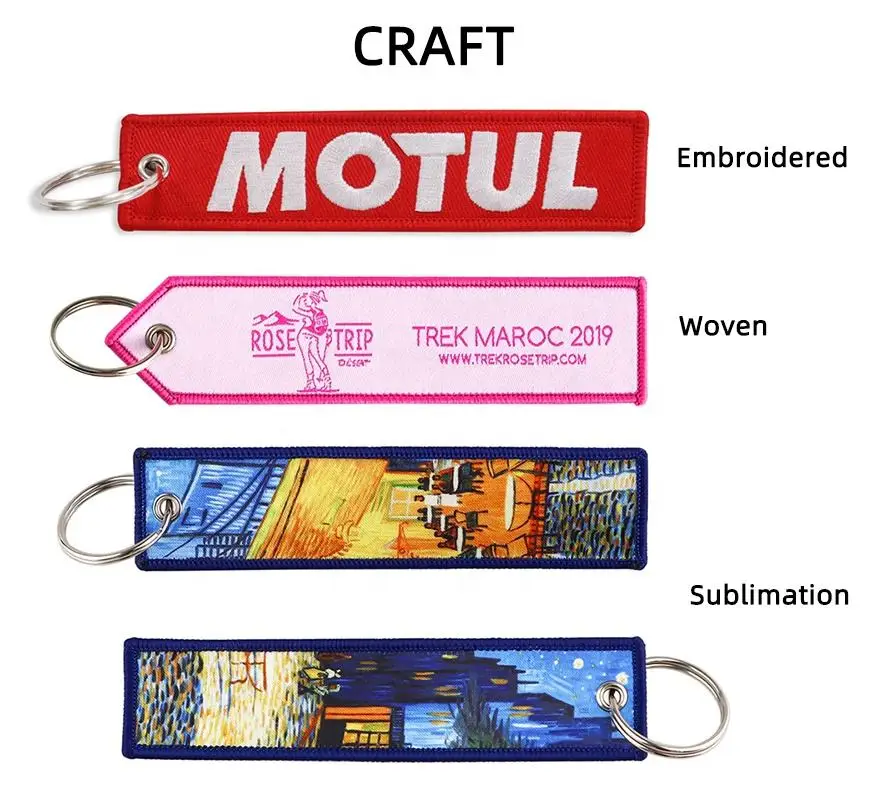 Panic Buying China Keychains Custom Design China Keychain Custom Logo Personalized Cloth Keychains With Original Carabine