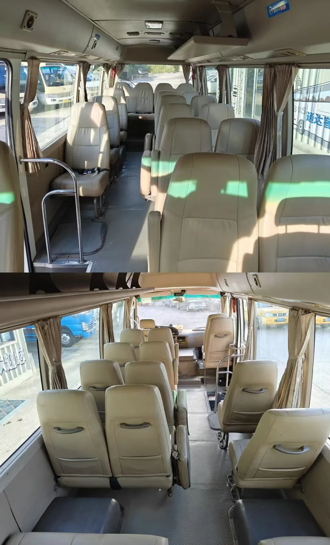 2024 To-yo-ta Coaster Bus Mini Van 20 Seaters for Sale Passenger Mini Bus To-yo-ta Coaster Bus