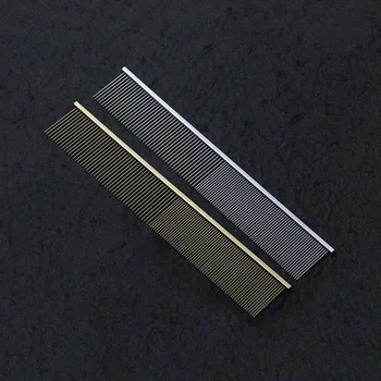 High Quality Open Knot Pick Hair Stainless Steel Competition Grooming Tool Special for Piano Comb Pet Beauty Poodle