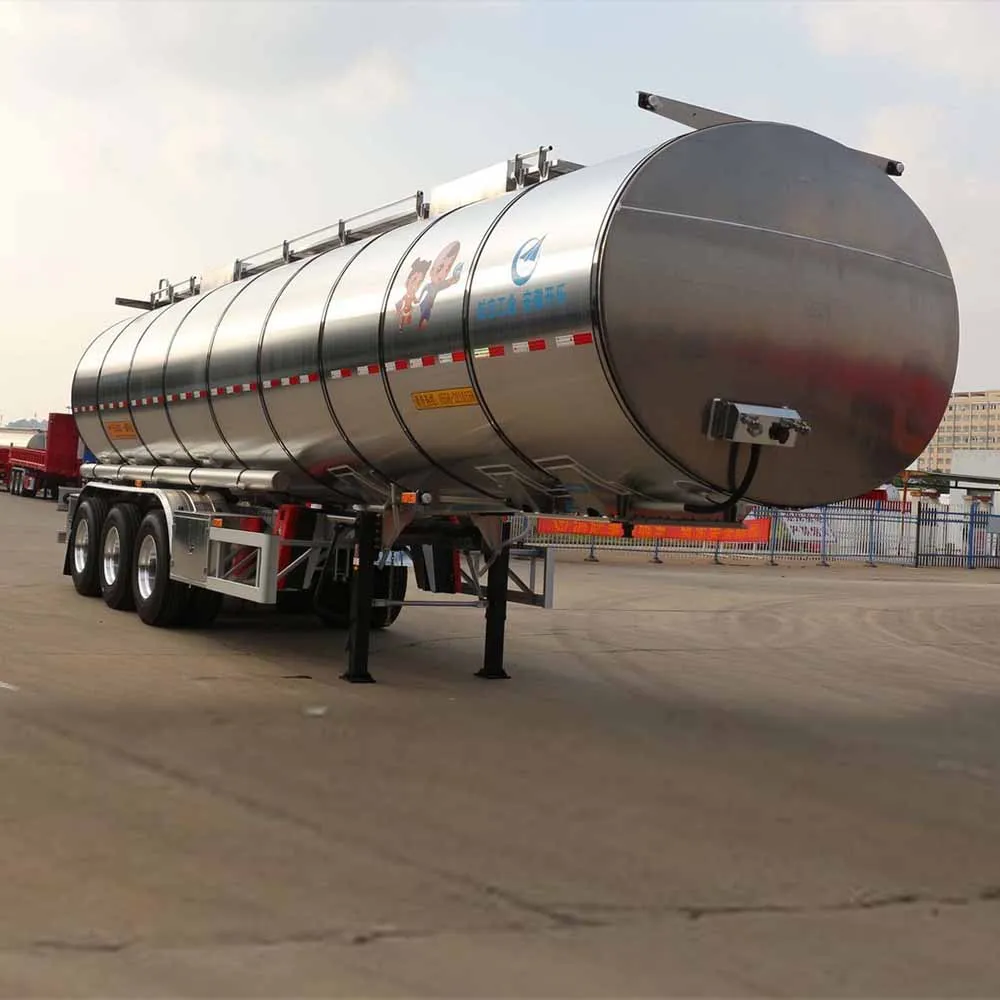 Factory Price 3/4Axles 35000Liters 40000Liters Fuel Transport Tanker Carbon Steel Oil Tank Petrol Truck Trailer factory