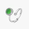 White gold color (green)