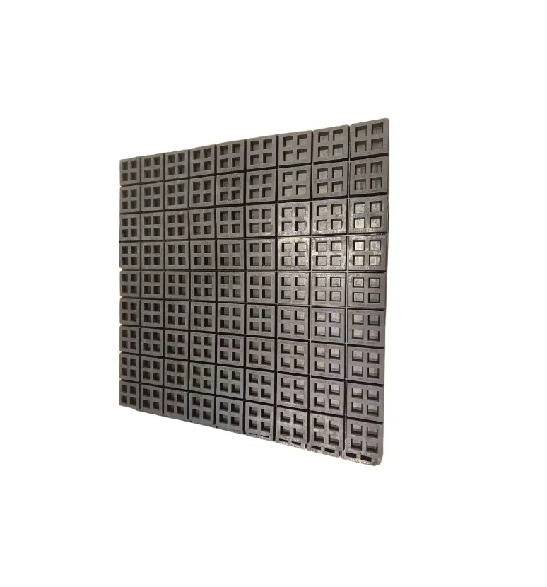 Heavy Duty Anti Vibration Pads 6" X 6" X 3/4" & 4" * 4" *3/4",All