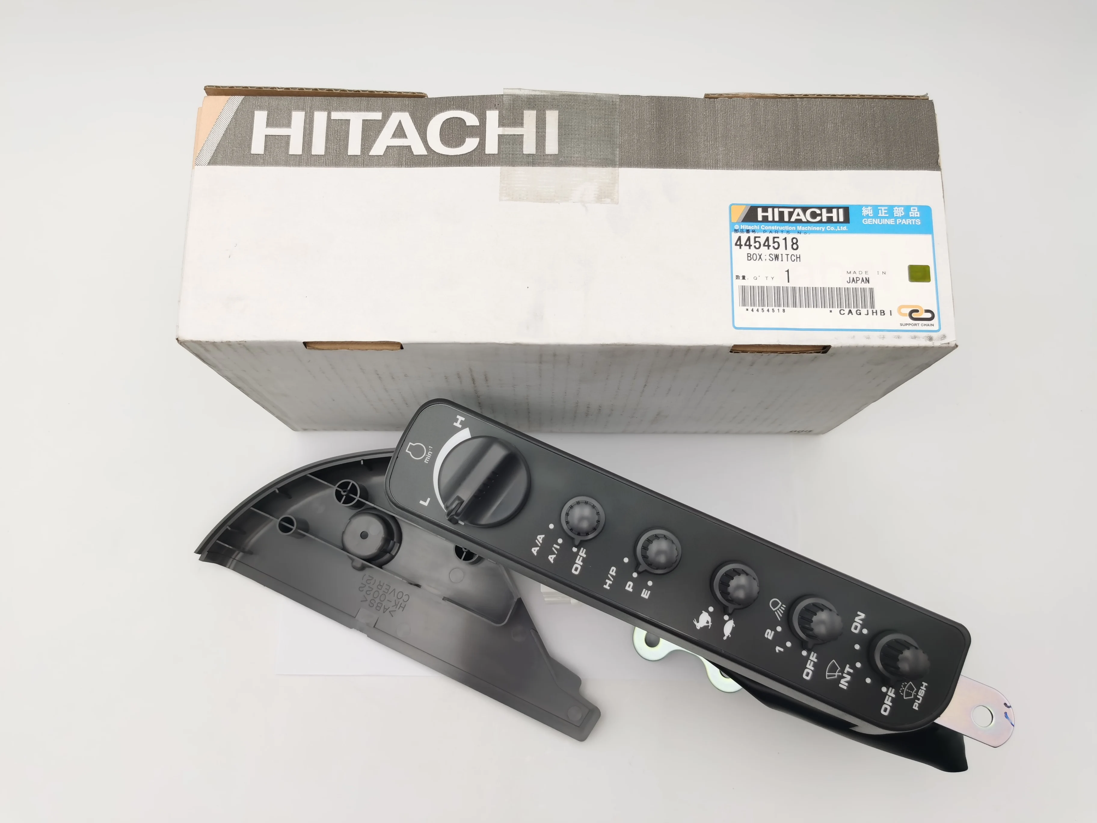 Original Hitachi Excavator Control Switch Box Panel 4454518 for