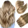 7pcs-clipins-golden blonde to blonde highlights