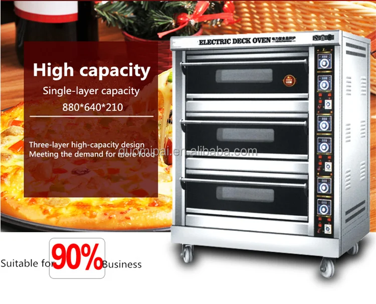 Commercial high quality electric pizza ovens from factory