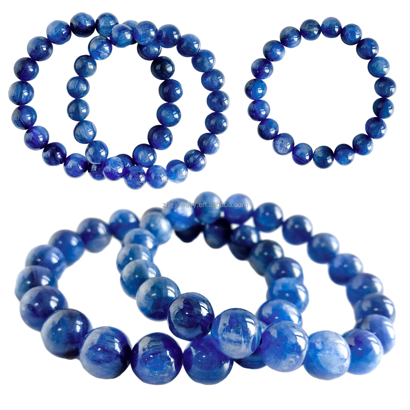 Natural Grade Kyanite Bracelet Healing Crystals Bracelet Anxiety Relief