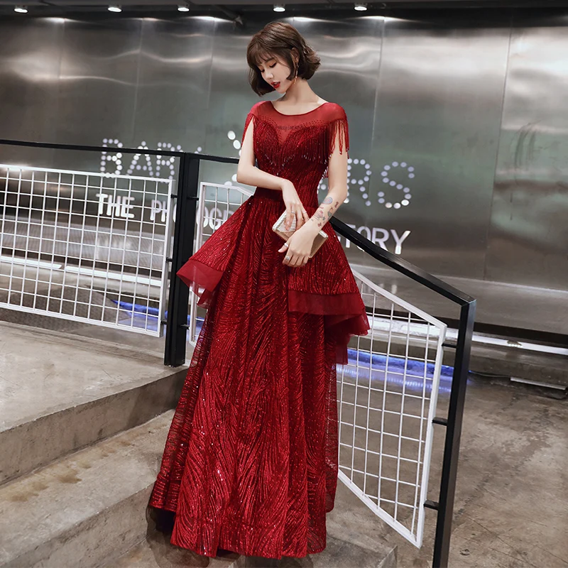 latest party wear dresses for ladies 2020 Best Sold , Evening Unmatched Prom Trends Night Dress Style:AP1E210784