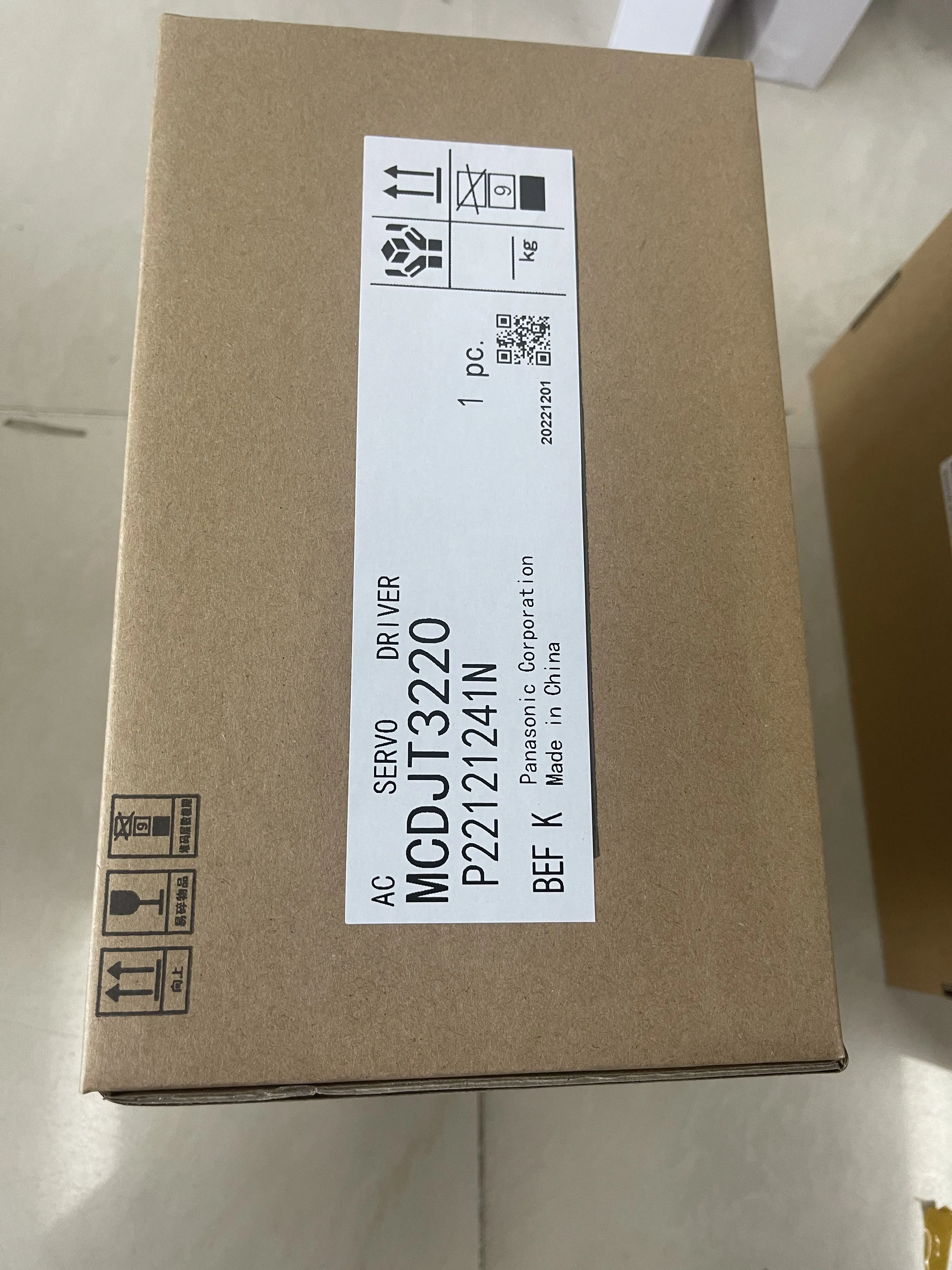 Panasonic AC Servo Driver MCDJT3220