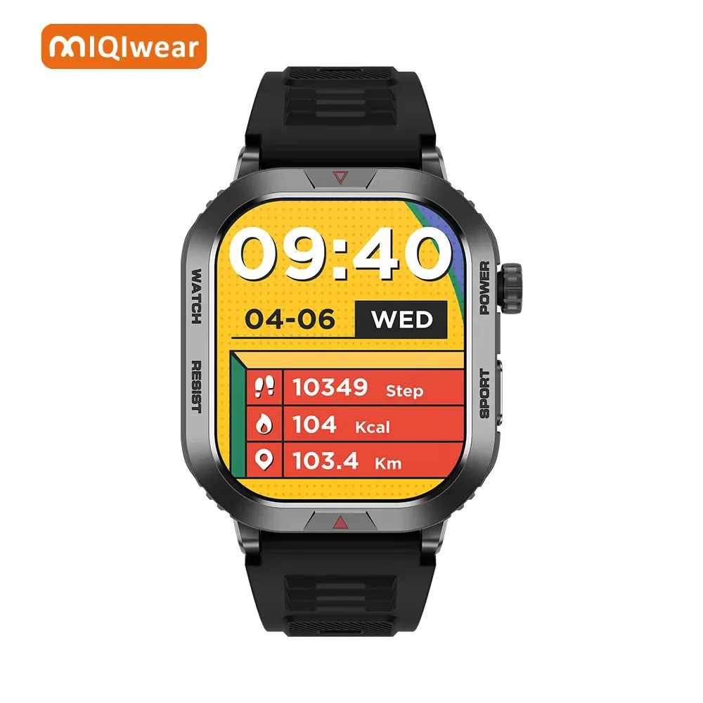2025 Newest ZW66 Smart Watch HD Large Screen Real 49mm BT Call