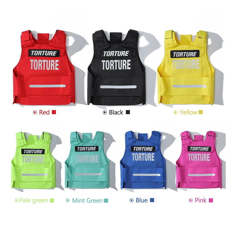 TORTURE Coat TEEN TOP TANK Tactical Vest Men Lil Durk Tops Torture Vest Tees Tank Tops Dancer Tyga Vest