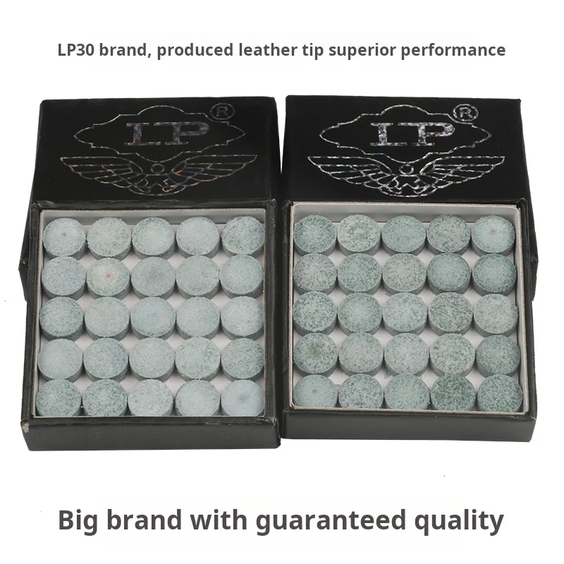 High Quality Multi Layer Billiard Pool Cue Tips in S/M/H Billiard Accessories Wholesale Cue Tips