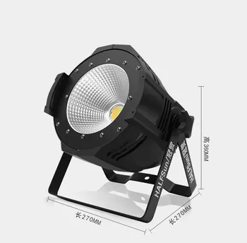 Warm Cold White Cob Par Stage Led Lights Lc001-h for Wedding and Church 100W COB