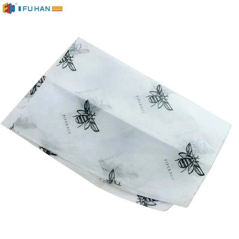 Tissue Paper Packaging Custom Luxury White Background Clothing Tissue Paper Printing GIft Wrapping Paper