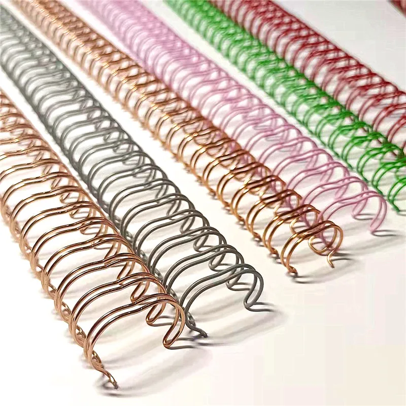 Metal Binding Coils Double Binding Wire Twin Loop Wire Bind - China ...