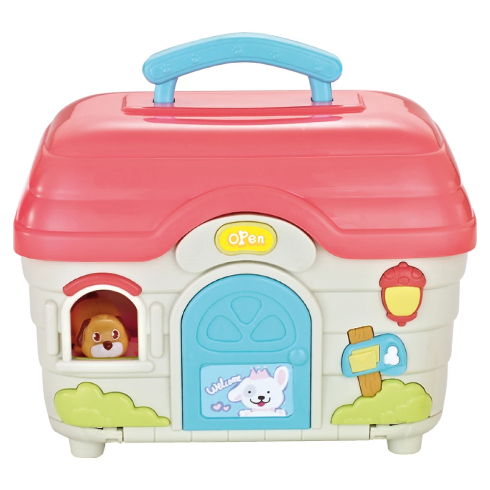 Для детей раннего обучения Развивающие игрушки домик для домашних животных для маленьких датчик движения игры ролевые игры набор игрушек