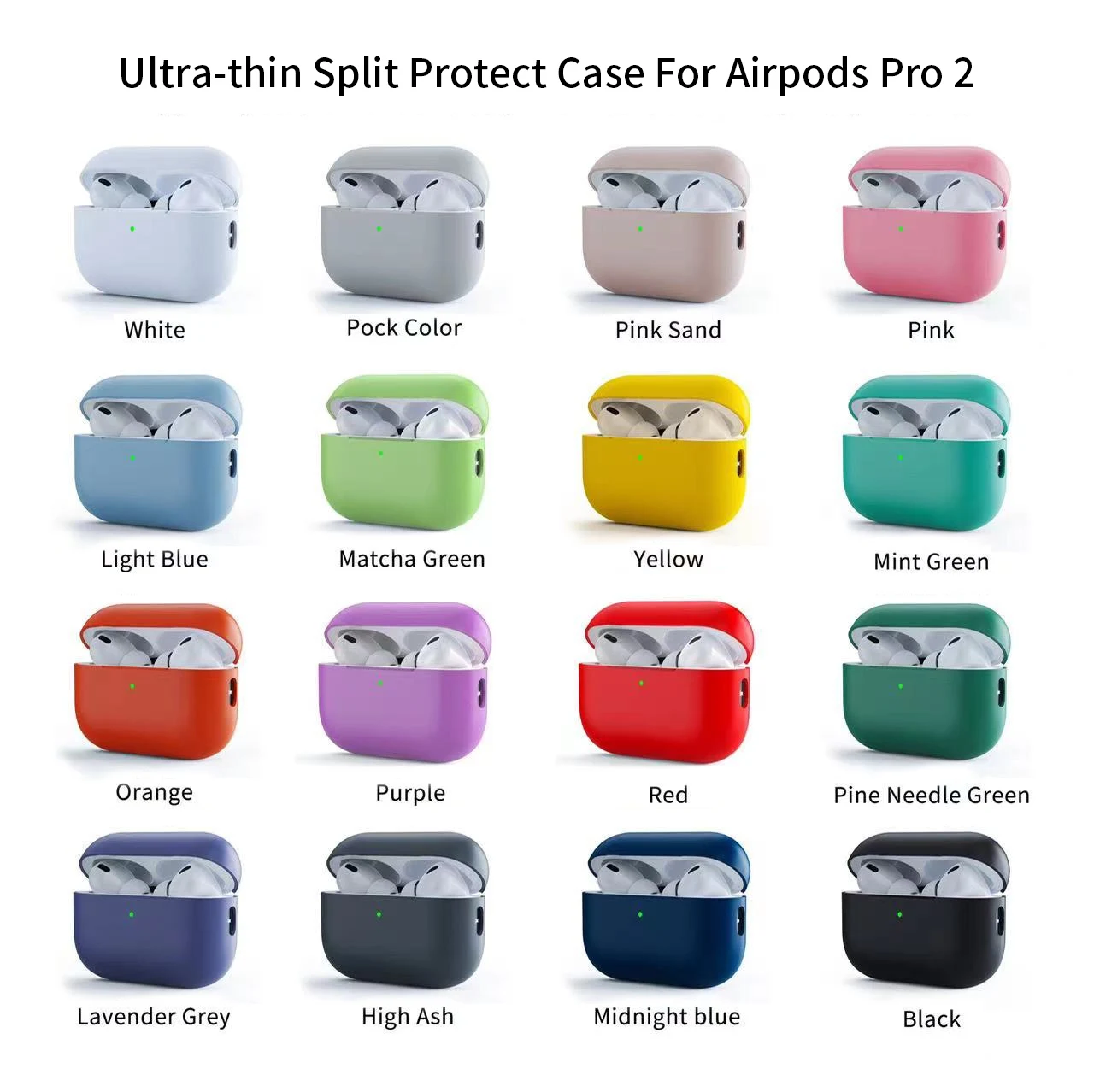 New Model Multiple Color Liquid Silicone Material Cover Case For ...