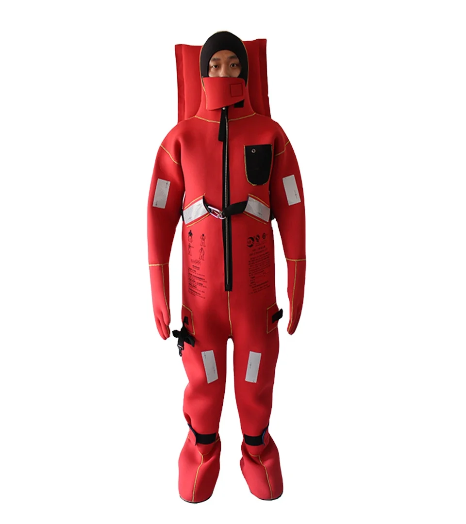 ec approval neoprene immersion suit marine life floating