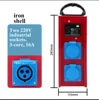 Pure copper iron box 2-position industrial aviation