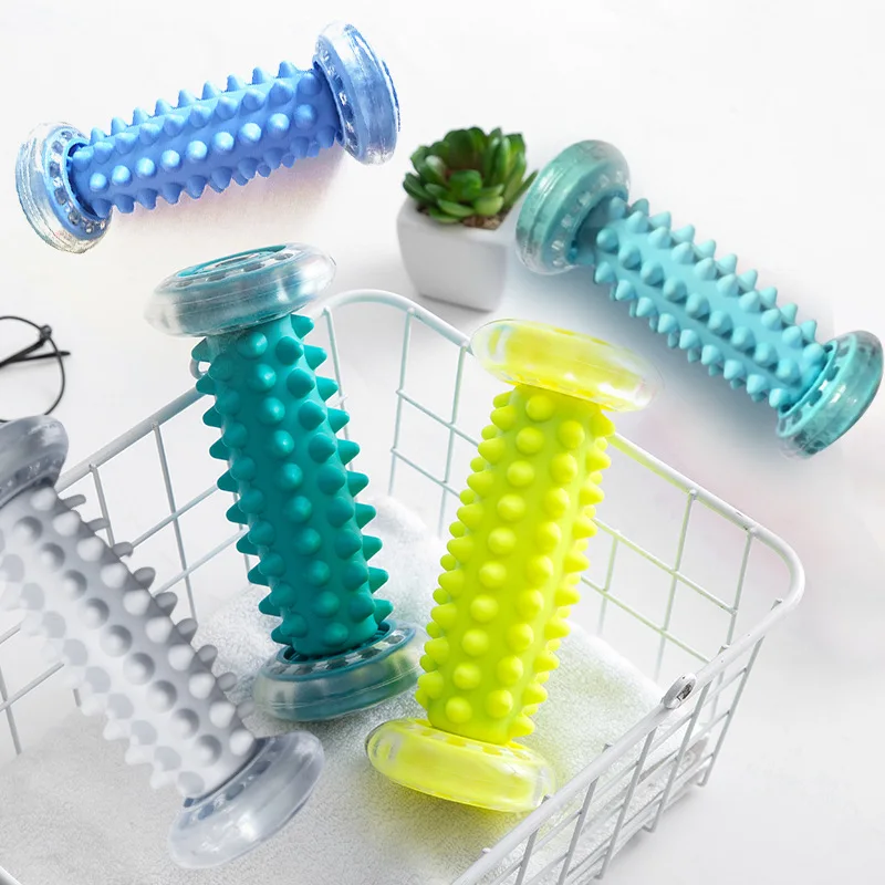 Multi-Color TPR PVC Sports Style Massager Foot Massage Roller for Hand Body Leg Arm Waist