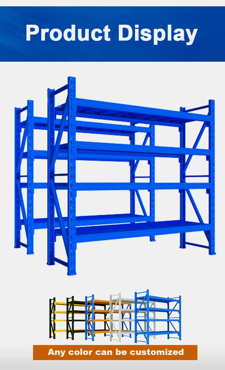 Wholesale Warehouse Shelve System Metal Light Duty Storage Rack Pallet
