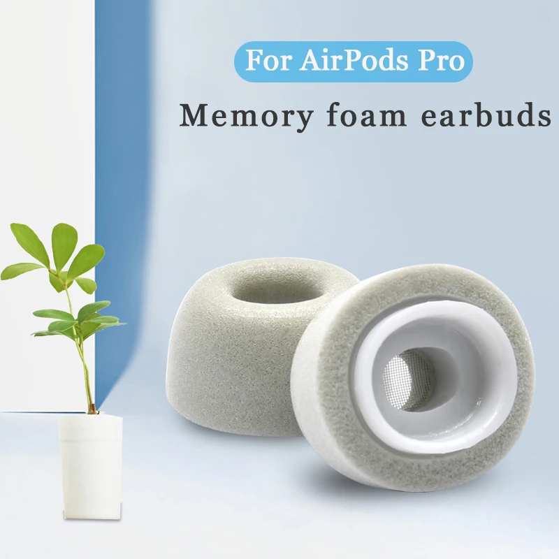For Apple Airpods Pro Ear Tips Sponge Memory Foam Earplugs Noise