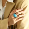 Golden turquoise