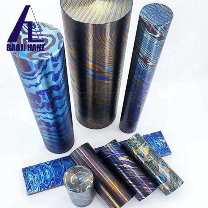 カスタムTimascusMokutiチタンダマスカス棒| Alibaba.com