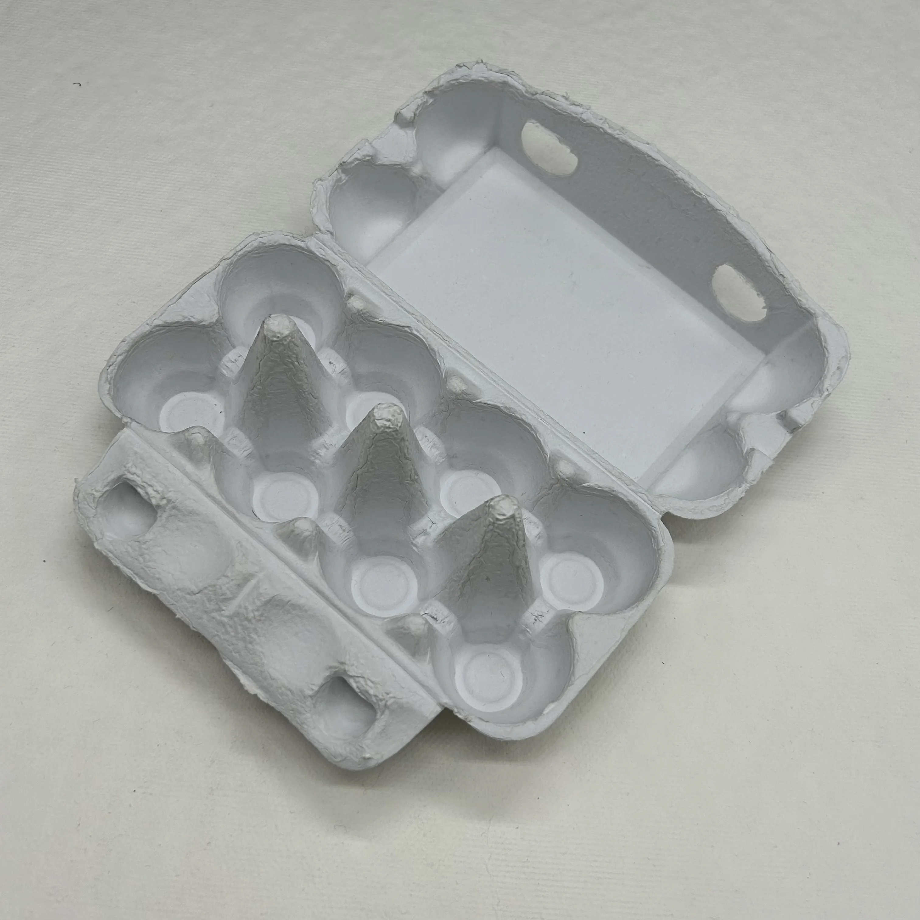 Eco Friendly Disposable Compostable Paper Pulp 8 Cell Egg Carton Trays Egg Packaging Carton