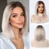 Ombre Platinum Blonde-2 14inch