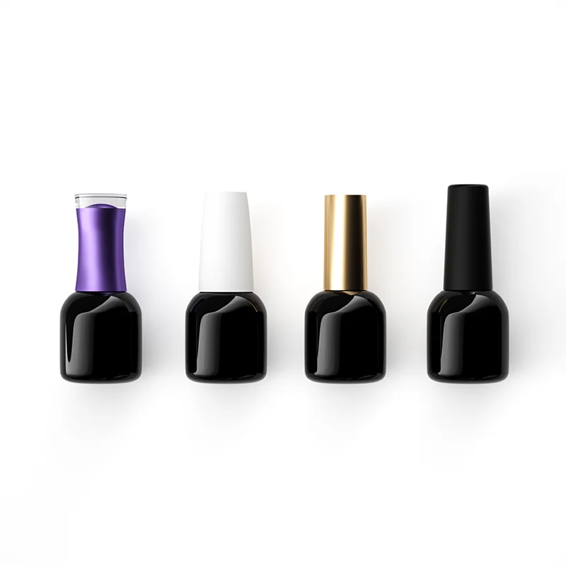 14ml Wholesale Nail Tip Paint Glue Brush Empty Uv Gel Polish Glass