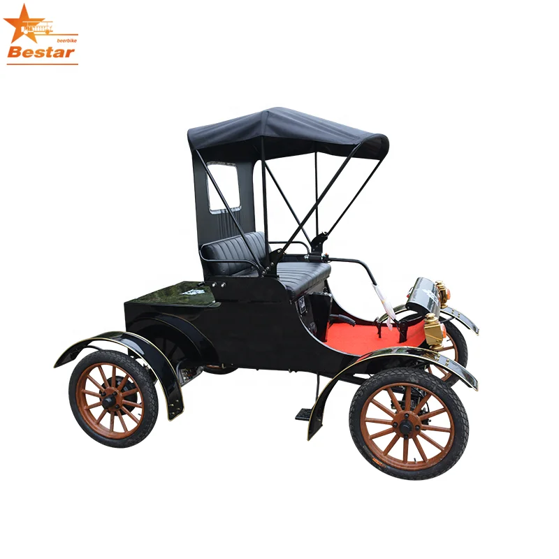 Гольф-мобиль в старинном американском стиле ретро Электрический клубный дизайн автомобиля для туризма бизнеса