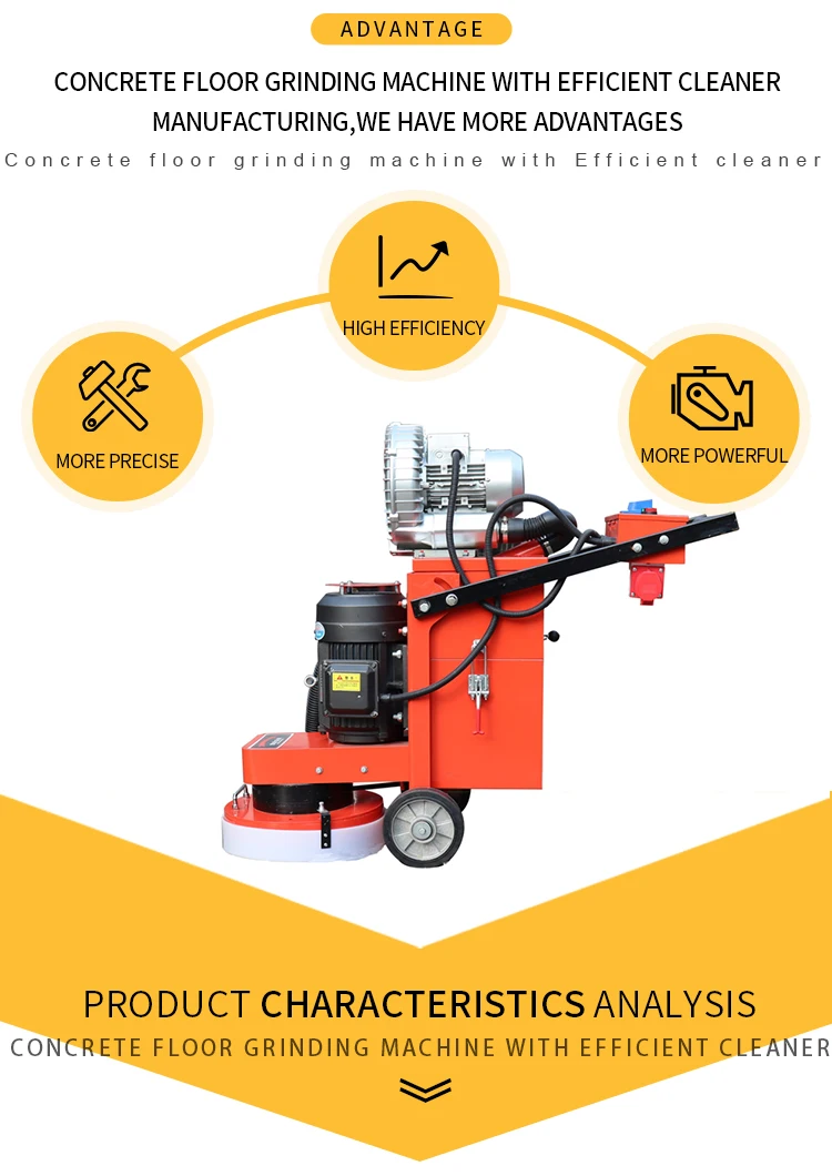 2022 Factory Price Concrete Grinder Machine High Performance Concrete Floor Grinder Road Construction factory