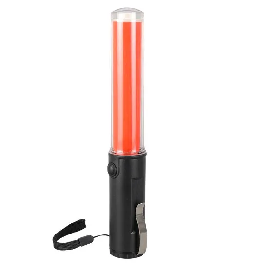 Light up 26cm Magnetic Led Flashing Wand Patrol Security Traffic Baton
