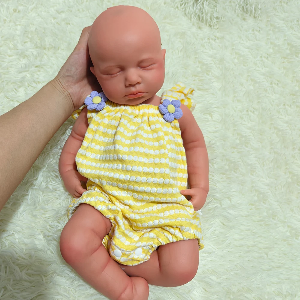 50CM Reborn Baby Dolls Dormir Timothy Main Couleur Bébé 3D 50CM Reborn Baby Dolls Dormir Timothy Main Couleur Bébé 3D