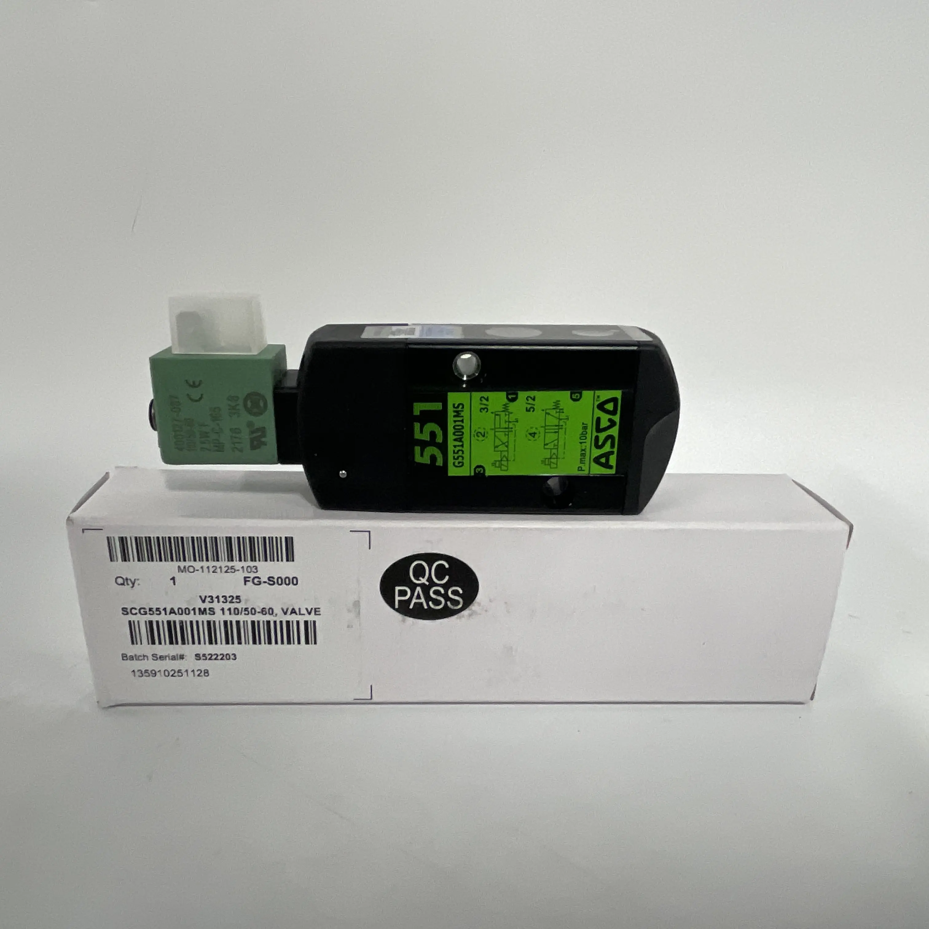 ASCO Solenoid Valve SCG551A001MS