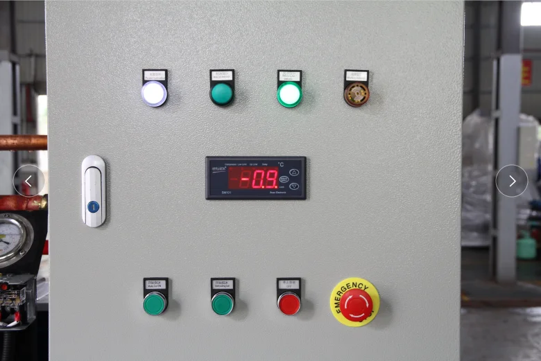 20 Ton Ice Cube Machine Industrial 124kw Ice Block Making Machines