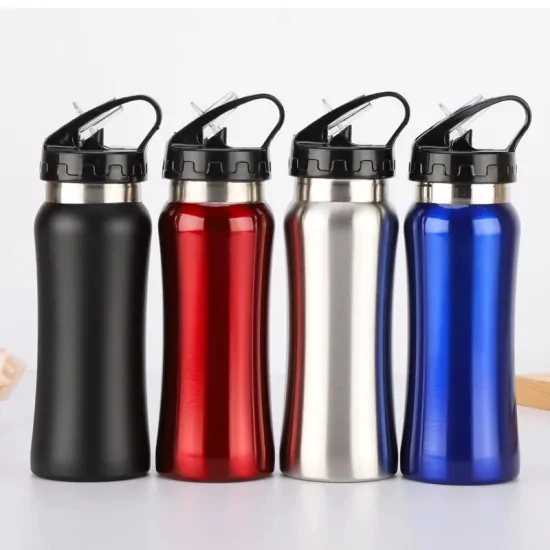 WUJO Manufacturer 750ml New Design Cheap Free Sample Purple Single Wall Vacuum Cup Stainless Steel Termo De Agua