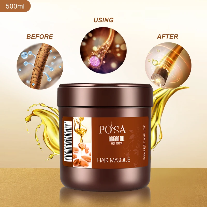 OEM собственная Марка органическое Кератиновое аргановое масло для лечения волос Увлажняющая восстанавливающая икра