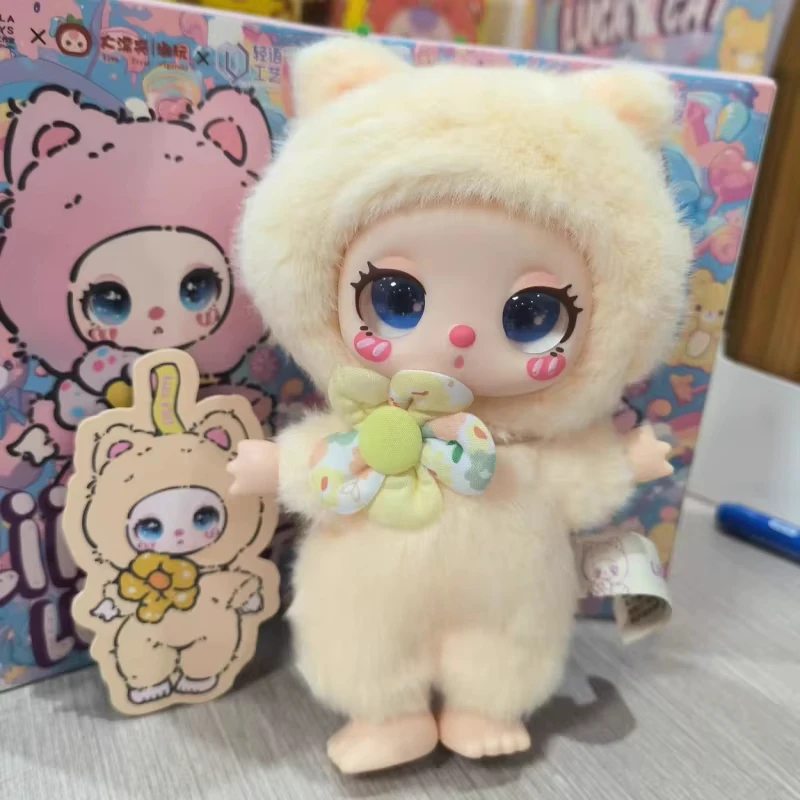 2024 In Stock Liilas Lucky Cat Series Blind Box Vinyl Doll