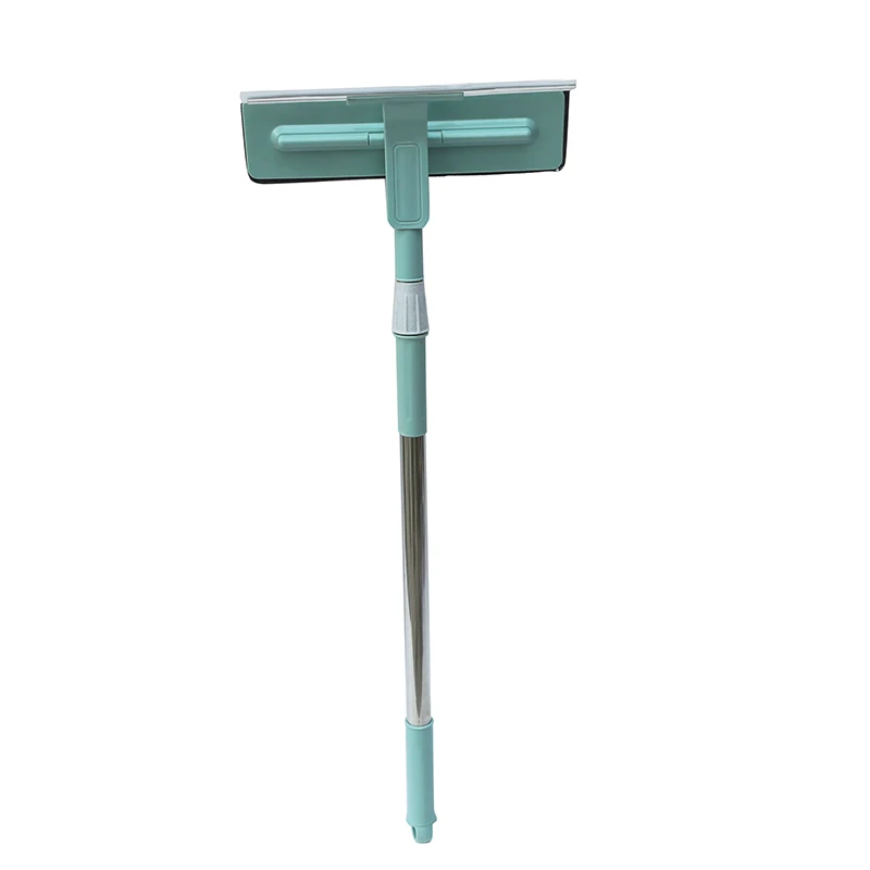 360 Rotating Easy to Assemble Long Telescopic Pole Microfiber Mop Window Mops Glass Squeegees