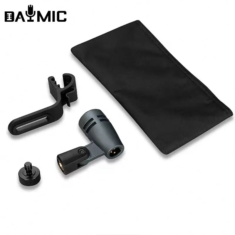 E 604 Professional Dynamic Drum Microphone Musical Instrument Metal Micrfono Stage Performance Wired Drum Mic E604