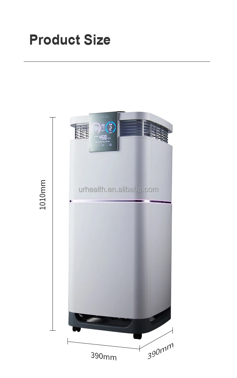 Air Purifier With Humidifying Function Activated Carbon Purifier Commercial Intelligent Hepa Filter Air Purifier Cleaner