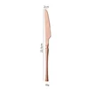 Coltello da Cena in Oro Rosa