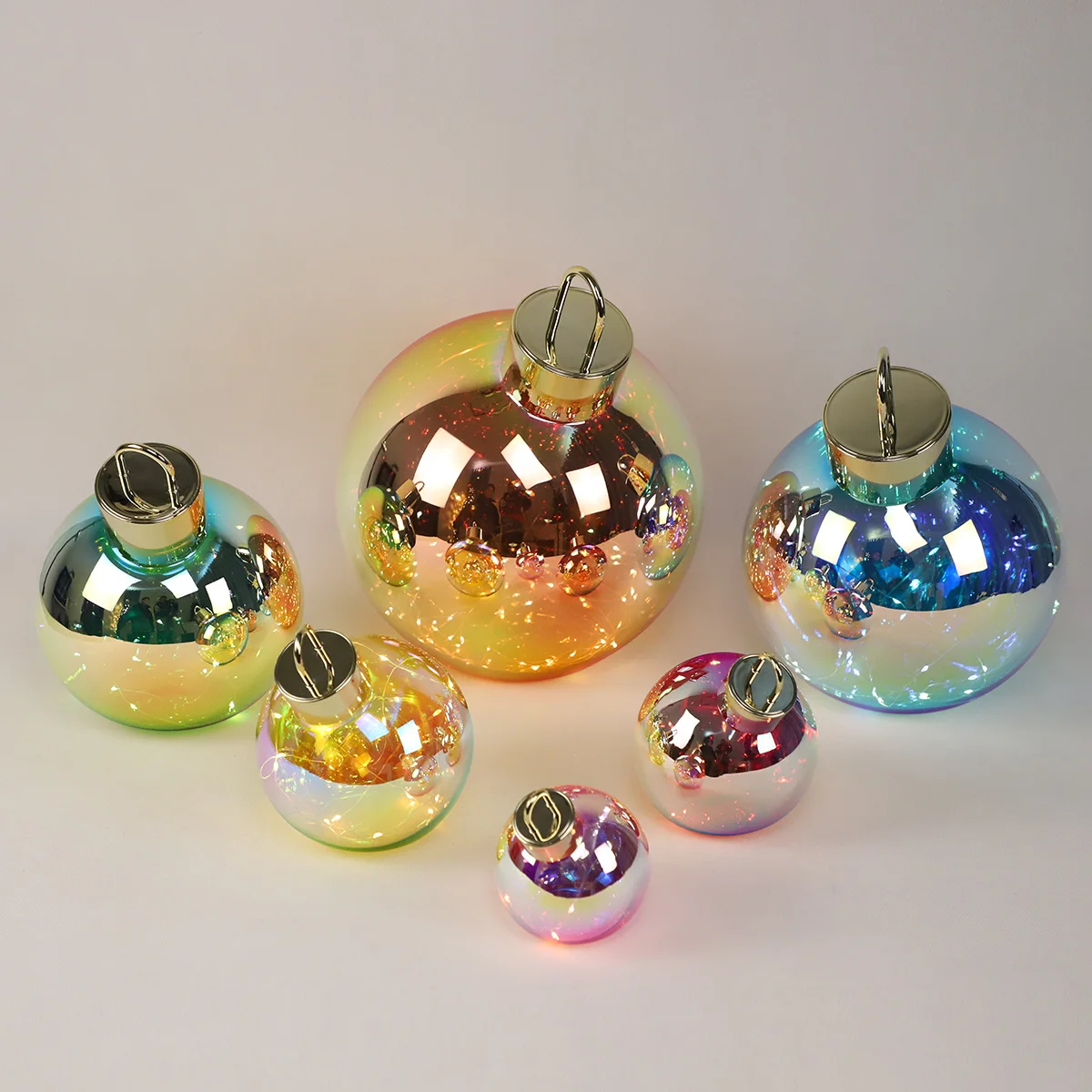 big glass ball with led lights red decorative large glass ball crafts nativity christmas set ornaments