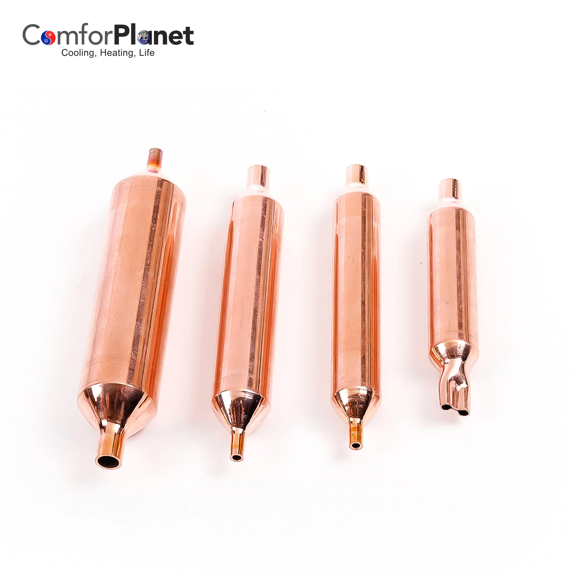 Hvac Best Price Refrigeration R134a Copper Filter Dry,Copper Spun