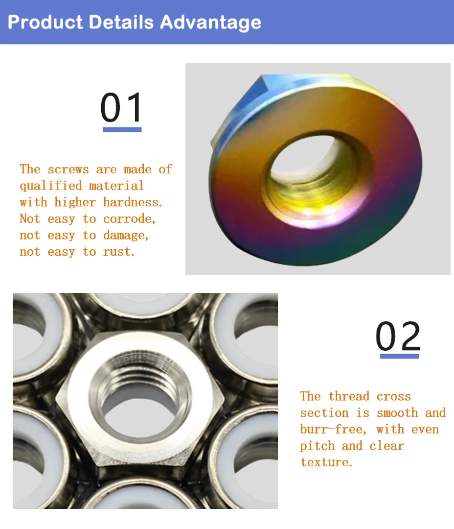 Din985 Galvanized Grade 4,Grade8 Grade10 Stainless Steel 304 A2-70 Hex ...