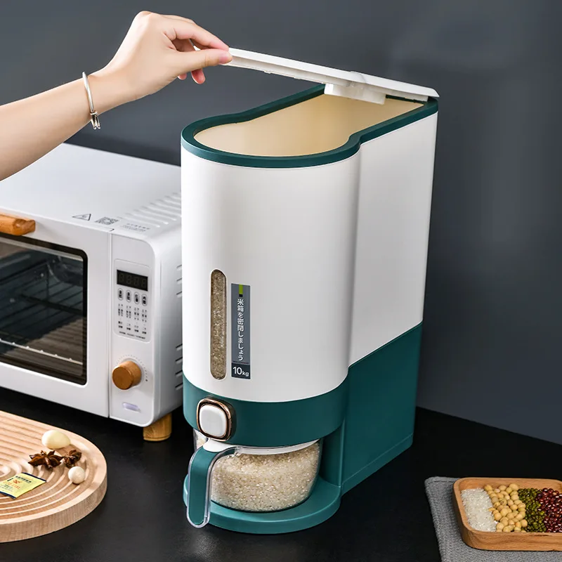 Alibaba.com: 5 kg, 10 kg, square storage box for flour, rice, cereal ...