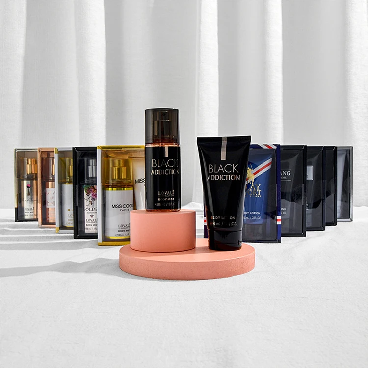 Luxury Fragrance 88ml Body Mist Spray And Lotion Mini Size & Gift Sets